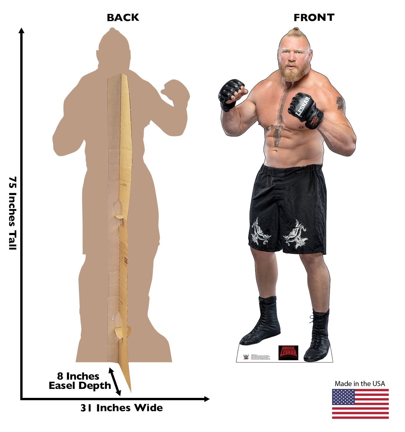 Life-Size Cardboard Cutout of Brock Lesnar - All Cutouts