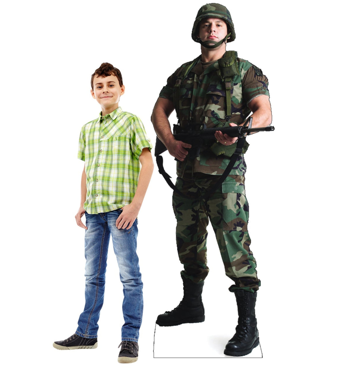 Army Soldier Life-Size Cardboard Cutout Standee - All Cutouts