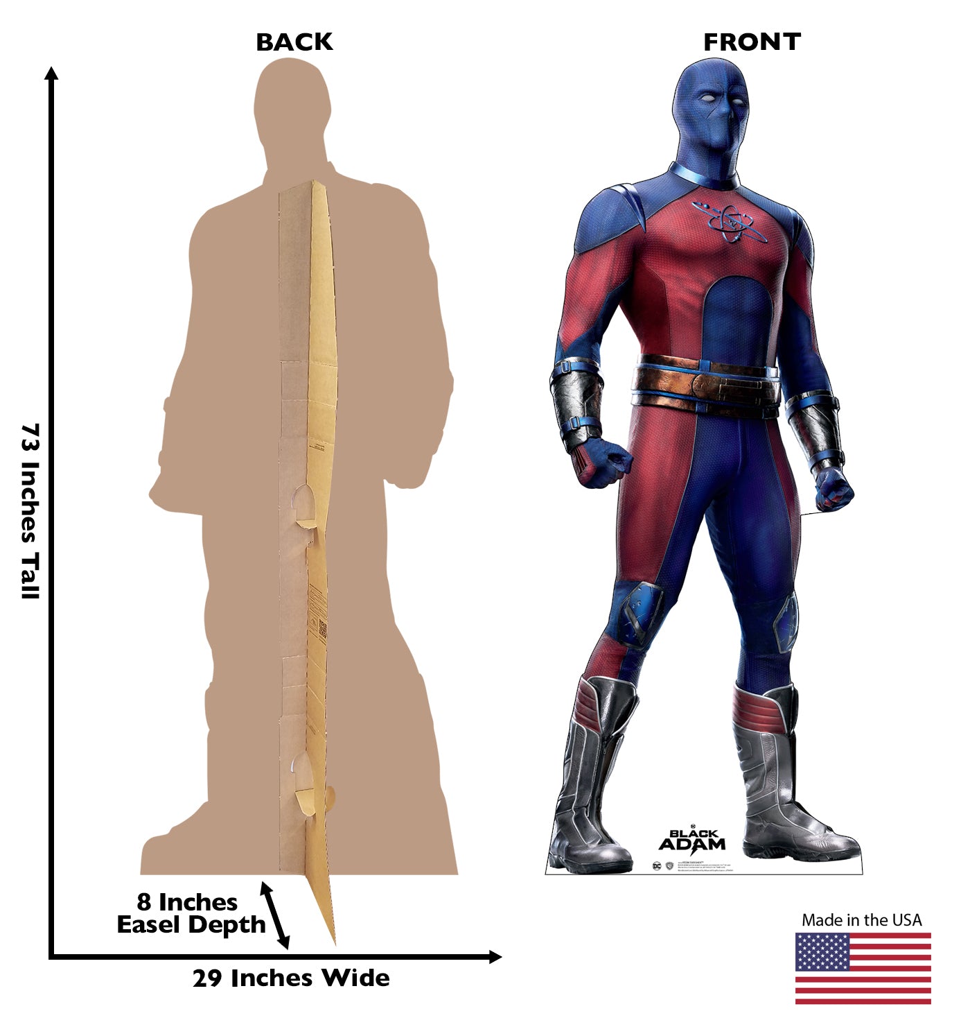 Life-Size Cardboard Cutout of Atom Smasher
