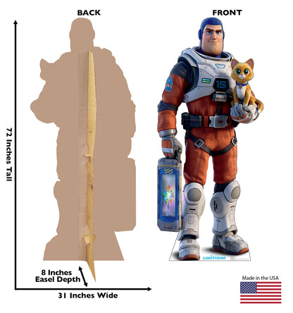 Life-Size Cardboard Cutout of Buzz and Sox - All Cutouts