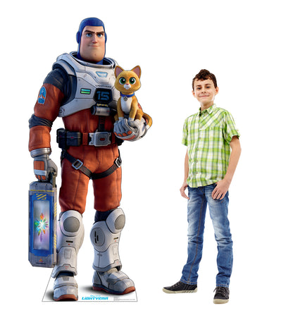 Life-Size Cardboard Cutout of Buzz and Sox - All Cutouts