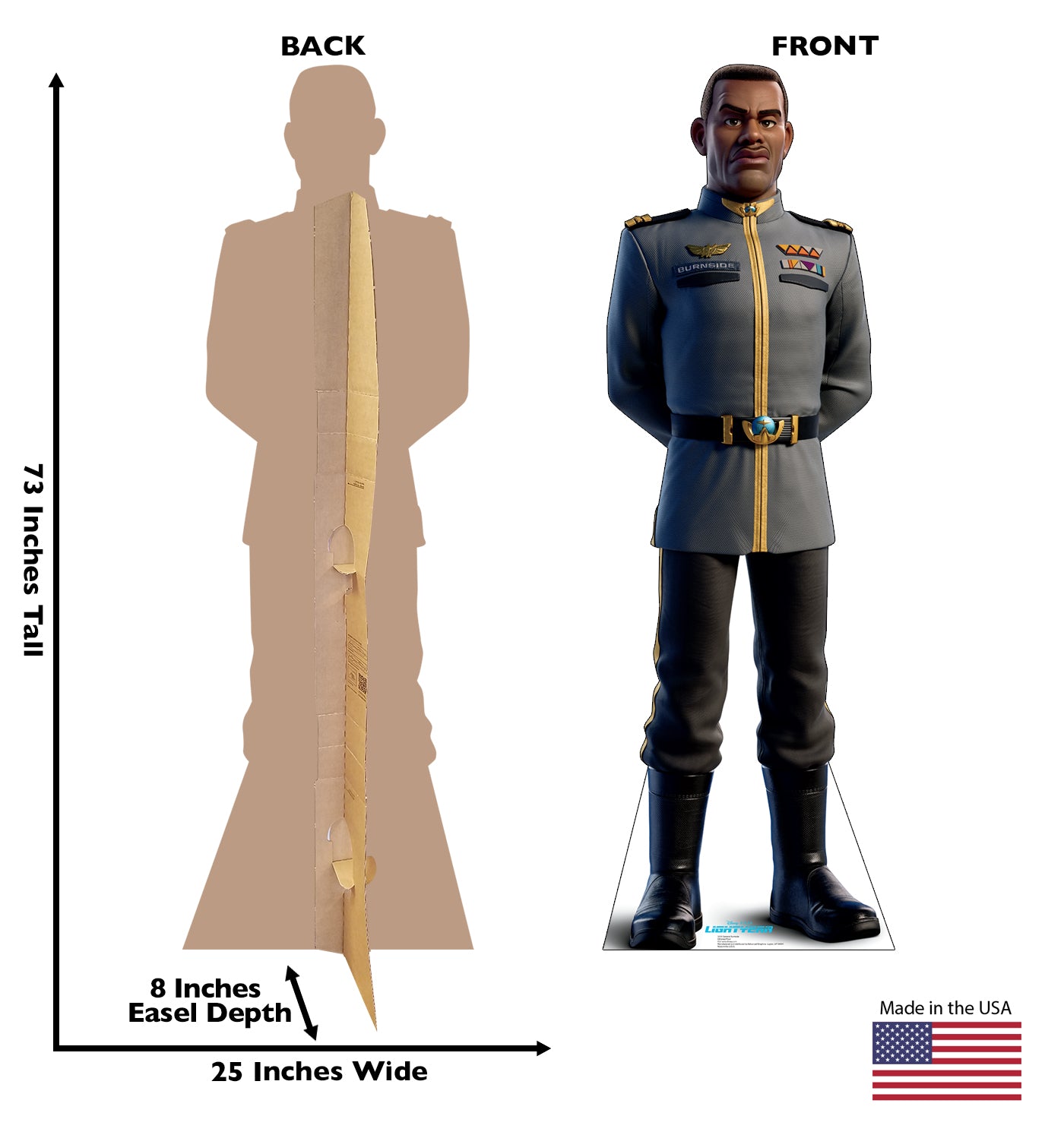 Life-Size Cardboard Cutout of General Burnside - All Cutouts