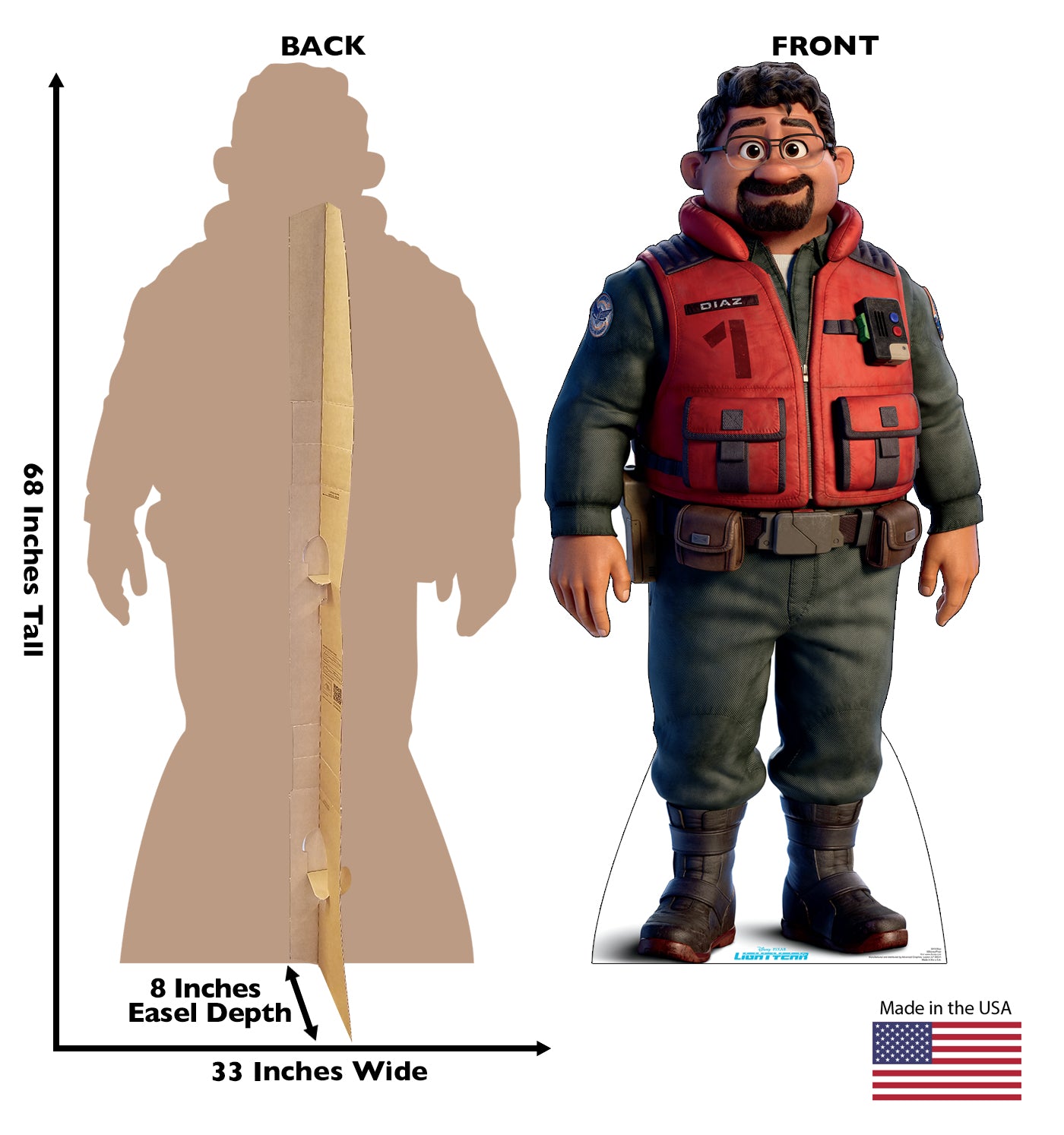 Life-Size Cardboard Cutout of Diaz - All Cutouts