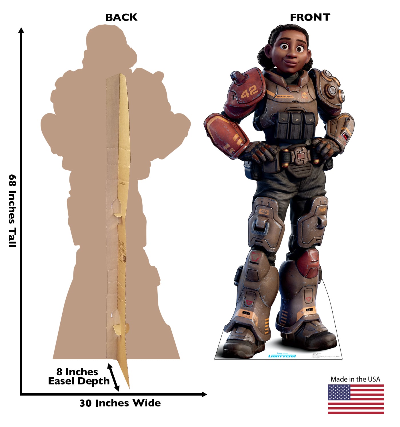 Life-Size Cardboard Cutout of Izzy from Zap Patrol - All Cutouts