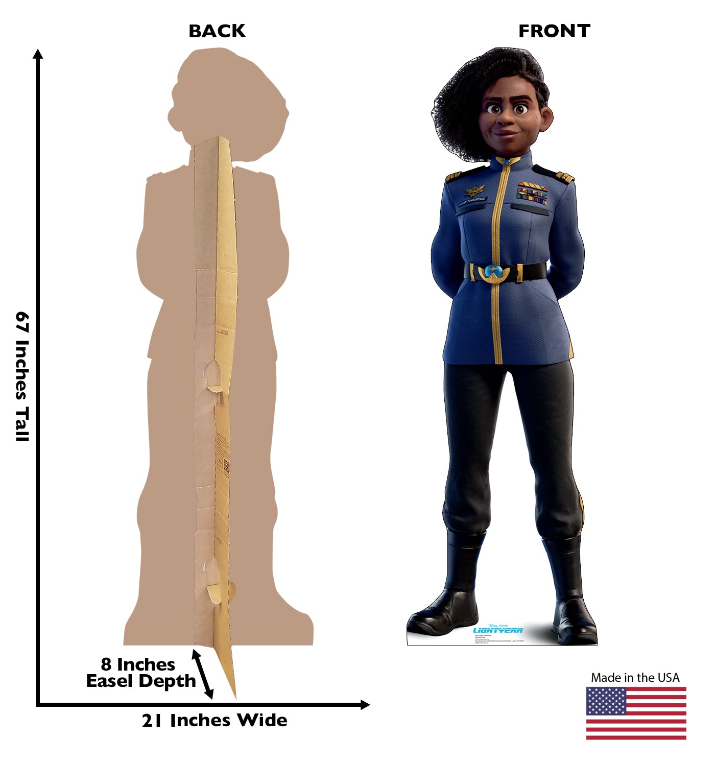 Life-Size Cardboard Cutout of Alisha Hawthorne - All Cutouts