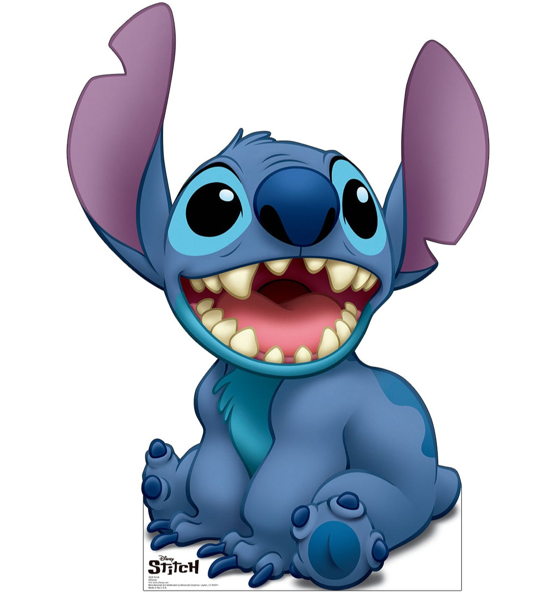 Life-size Cardboard Cutout of Stitch - All Cutouts