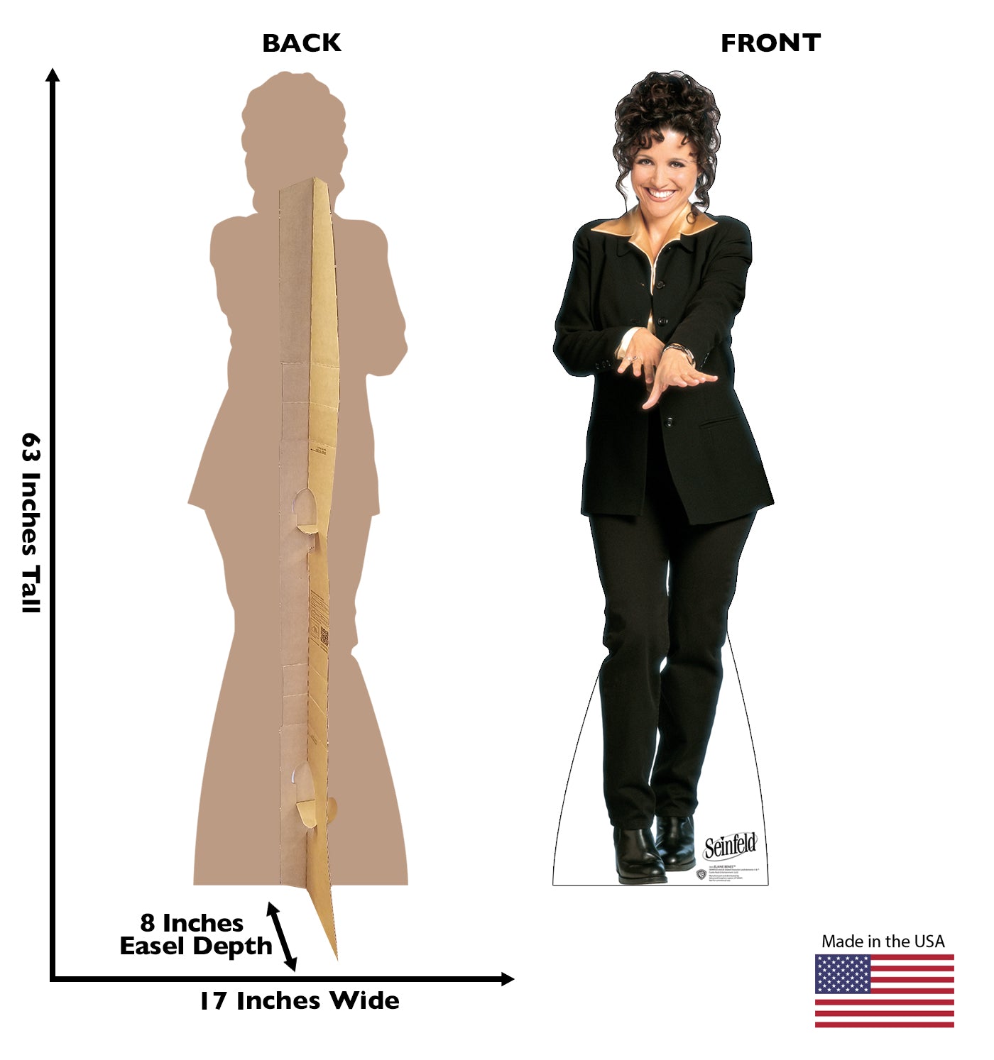 Life-size Cardboard Cutout of Elaine Benes - All Cutouts