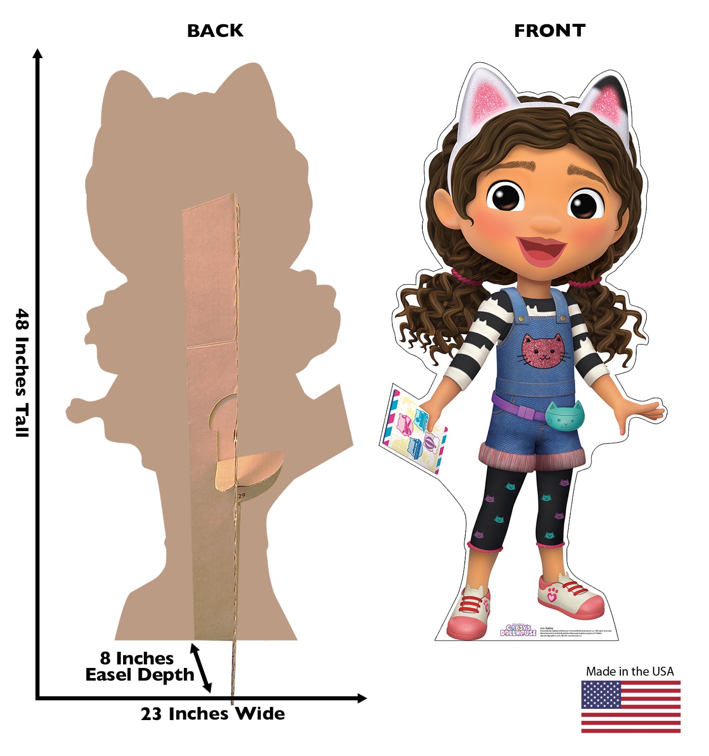 Life-size Cardboard Cutout of Gabby Gabby's Dollhouse - All Cutouts
