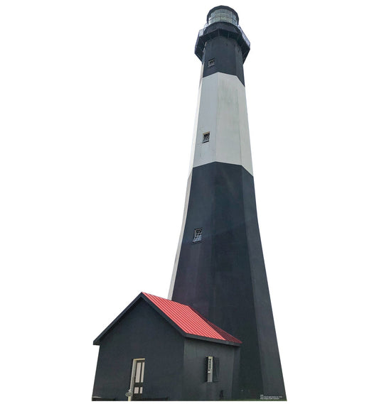 Tybee Lighthouse Life-Size Coroplast Outdoor Cutout