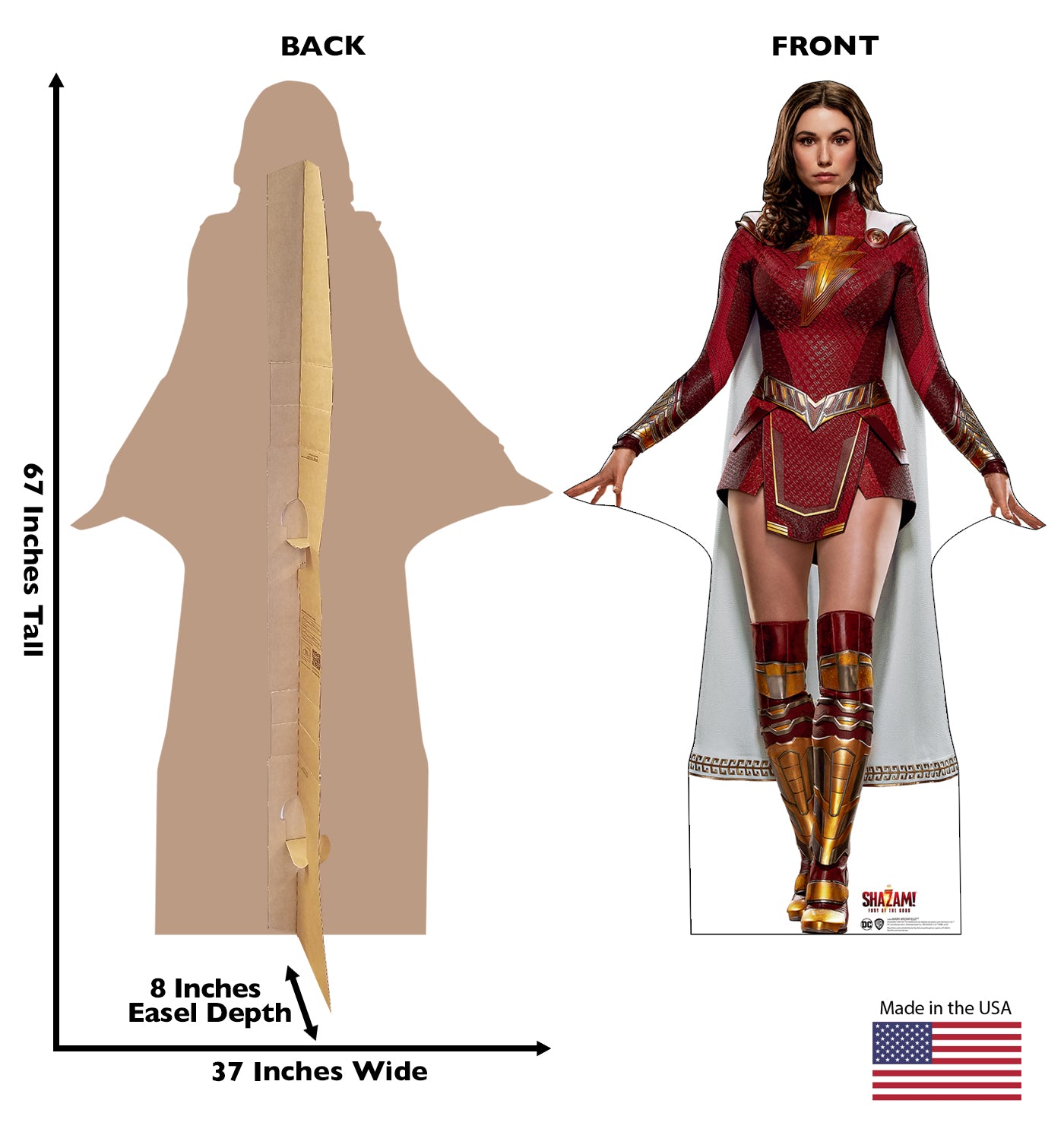 Life-size Cardboard Cutout of Mary Bromfield - All Cutouts