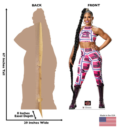 Life-size Cardboard Cutout of Bianca Belair - All Cutouts