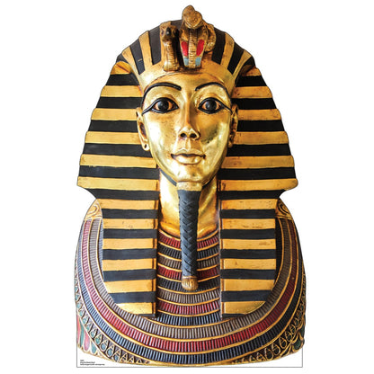 Life-size Cardboard Cutout of King Tut Death Mask - All Cutouts