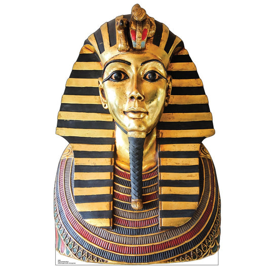 Life-size Cardboard Cutout of King Tut Death Mask - All Cutouts