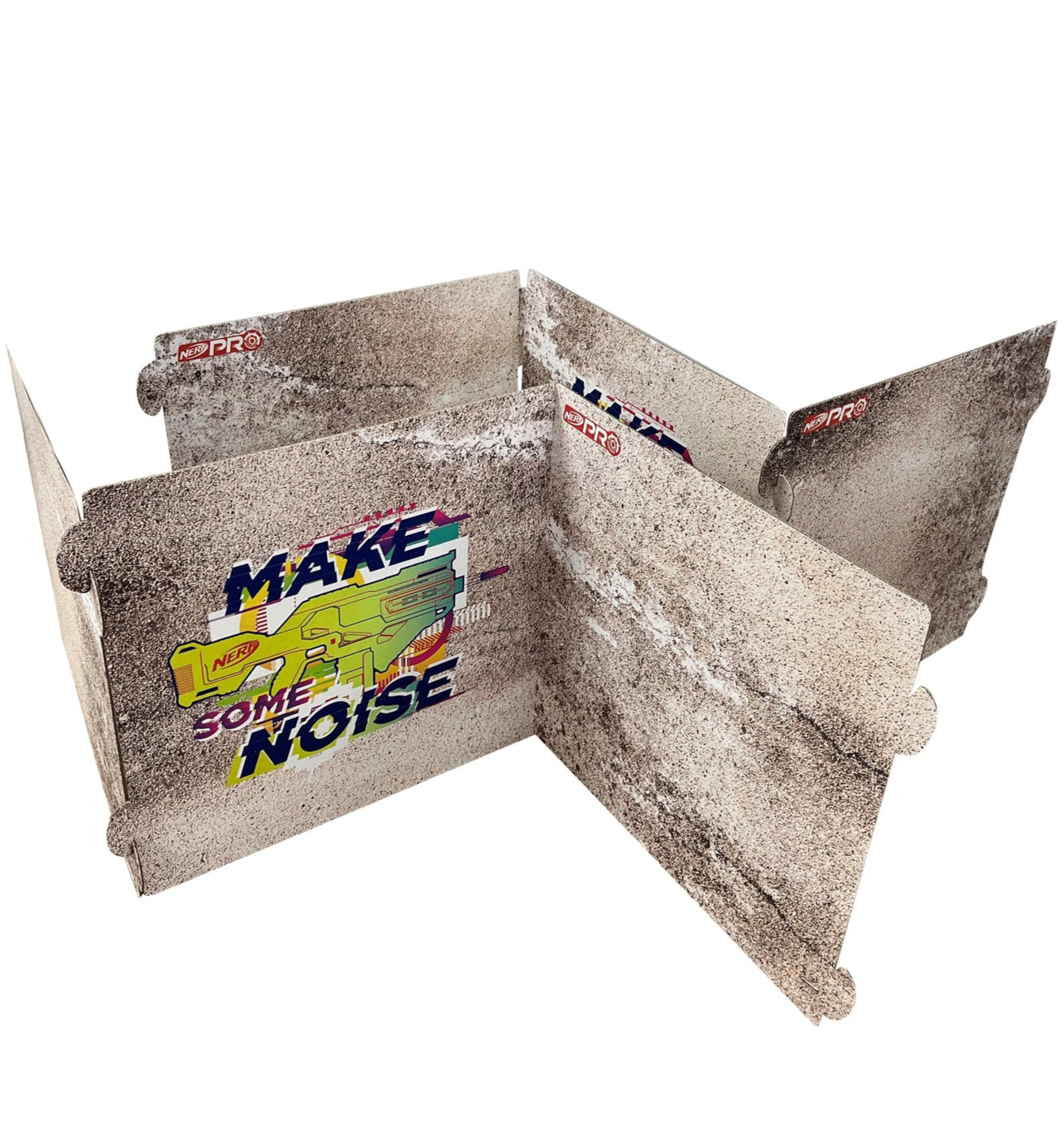 Life-size Cardboard Cutout of Nerf Stucco Walls - All Cutouts