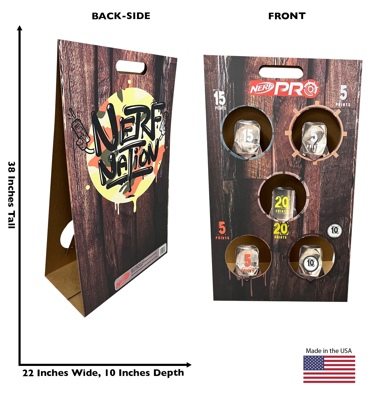 Life-size Cardboard Cutout of Nerf Nation Targets - All Cutouts