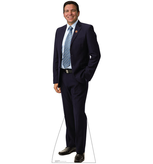 Life-size Cardboard Cutout of Governor Ron DeSantis - All Cutouts