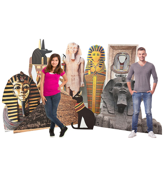 Egyptian Theme Set Life-Size Cardboard Cutout - All Cutouts