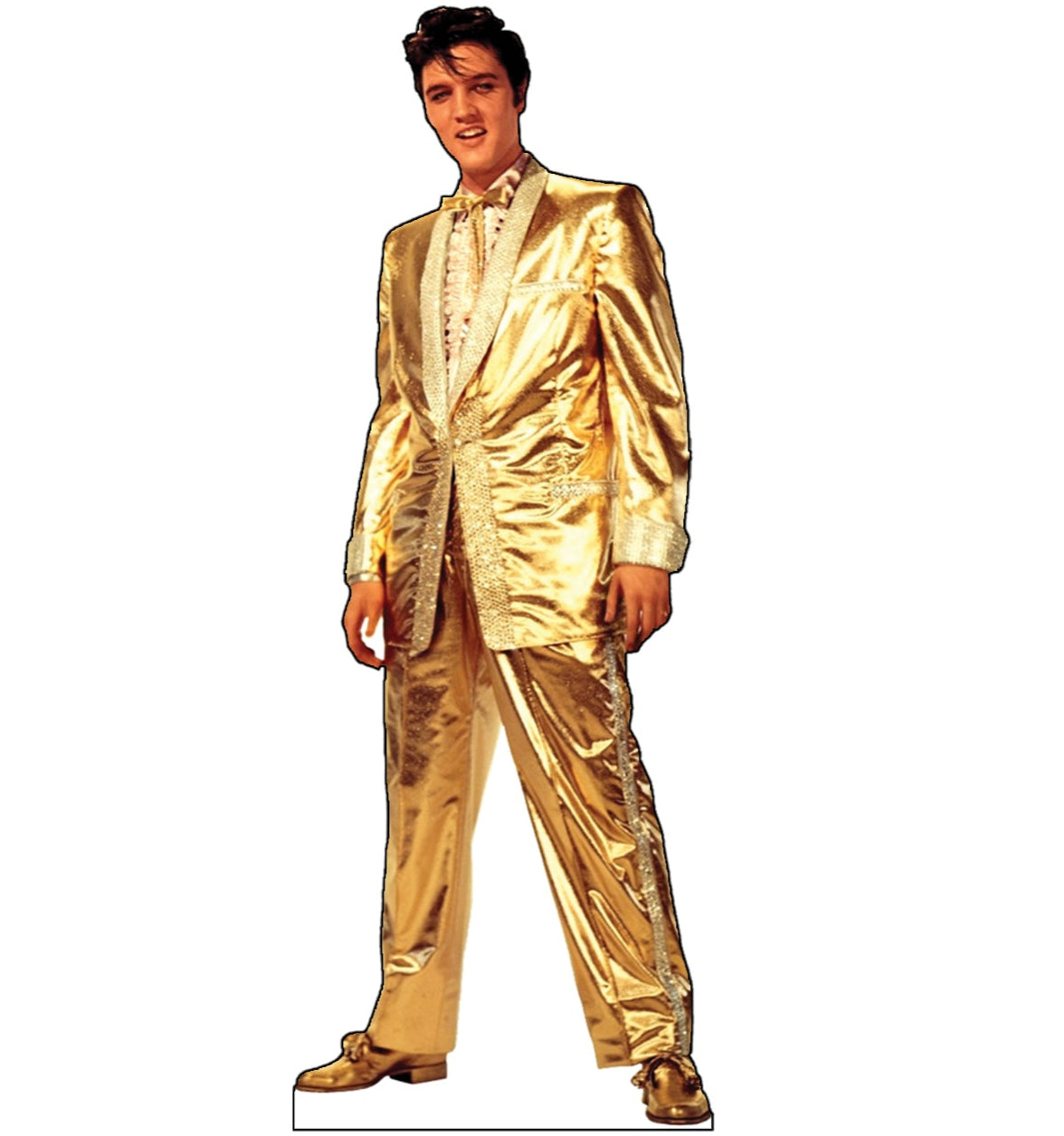 Elvis Presley Gold Talking Life-Size Cardboard Cutout - All Cutouts