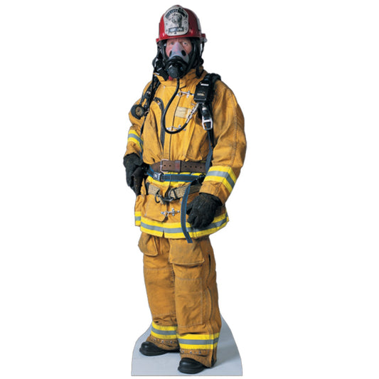 Life-size Firefighter Cardboard Standup | Cardboard Cutout - All Cutouts