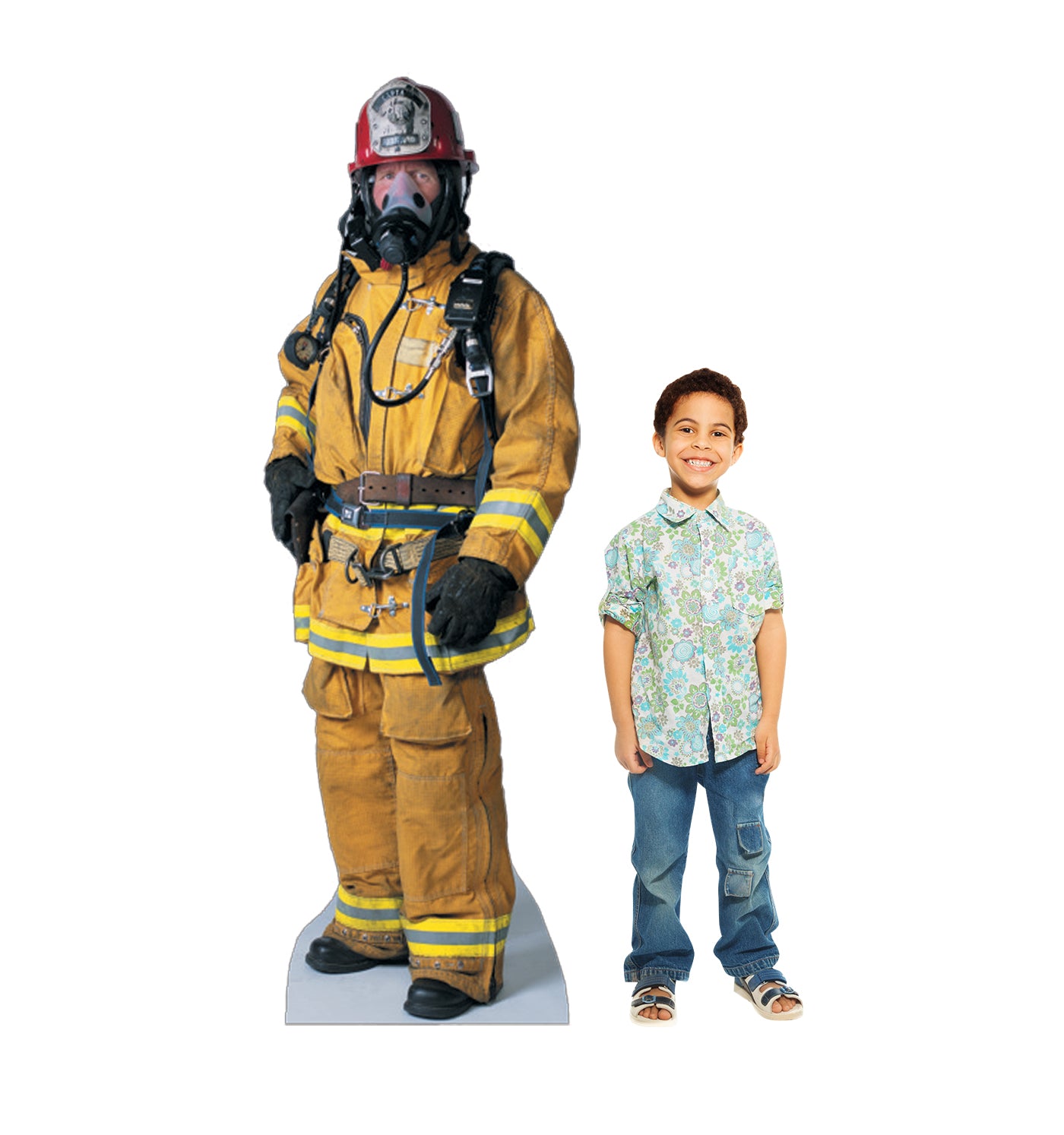 Life-size Firefighter Cardboard Standup | Cardboard Cutout - All Cutouts