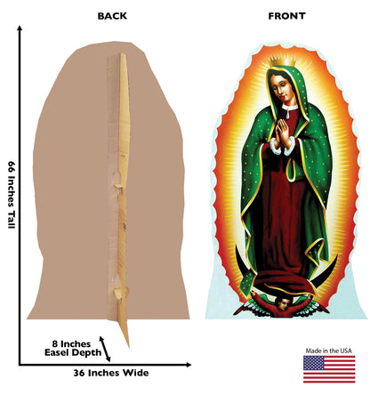 Life-size Our Lady of Guadalupe Cardboard Cutout - All Cutouts