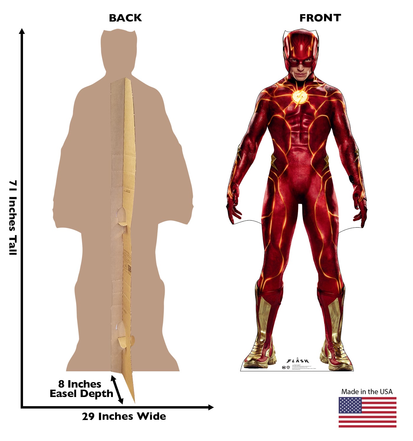 Life-size Cardboard Cutout of The Flash - All Cutouts