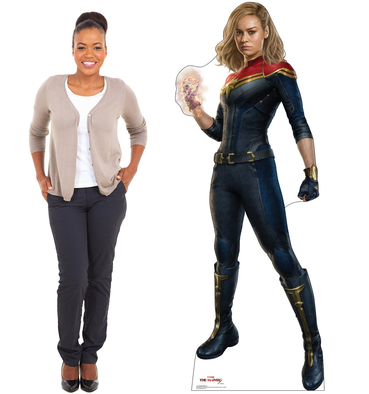 Life-size Cardboard Cutout of Captain Marvel - All Cutouts