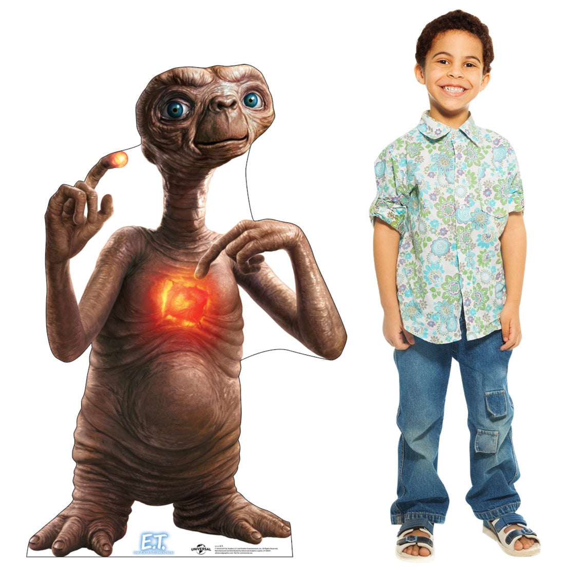 E.T. Life-Size Cardboard Cutout Standee - All Cutouts