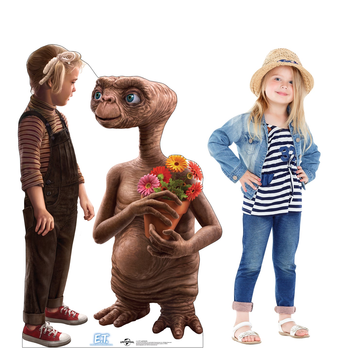 E.T. and Gertie Life-Size Cardboard Cutout - All Cutouts