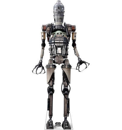 Grogu in IG-12 Life-Size Cardboard Cutout - All Cutouts