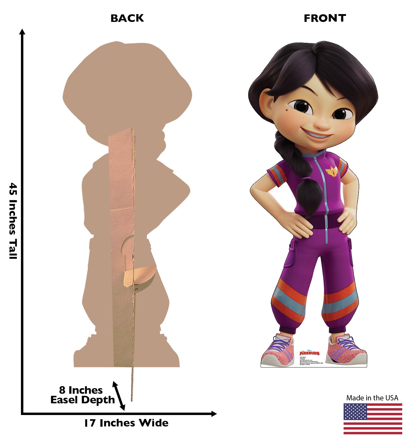 Violet Firebuds Life-Size Cardboard Cutout - All Cutouts