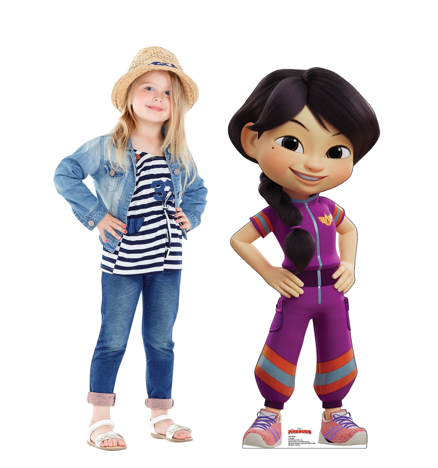 Violet Firebuds Life-Size Cardboard Cutout - All Cutouts