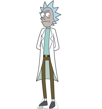 Life-Size Rick Glaring Cardboard Standup - All Cutouts