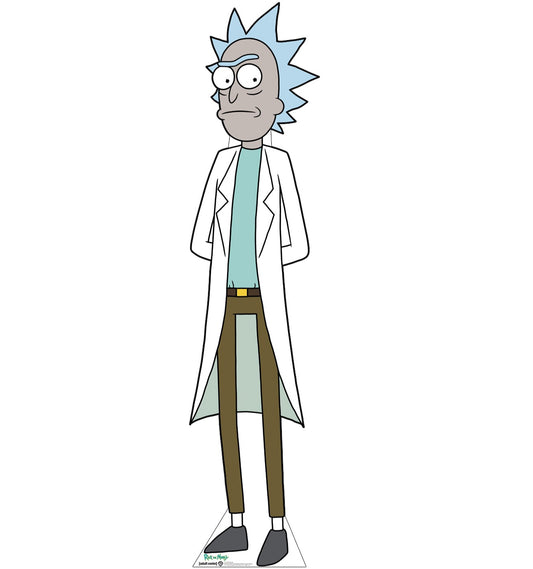 Life-Size Rick Glaring Cardboard Standup - All Cutouts