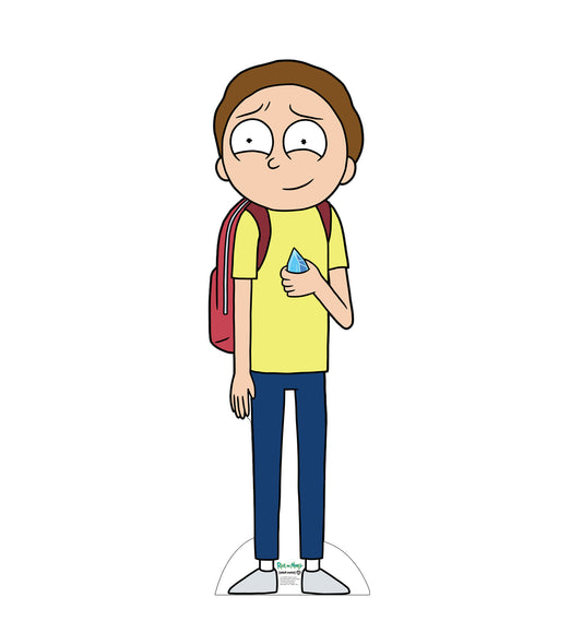 Life-Size Morty Death Crystal Cardboard Cutout - All Cutouts