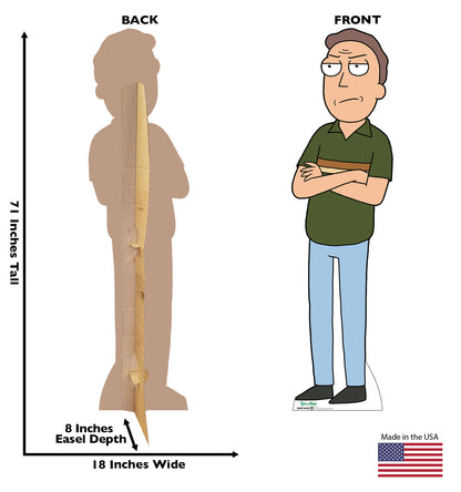 Jerry (Rick and Morty) Cardboard Standup - All Cutouts