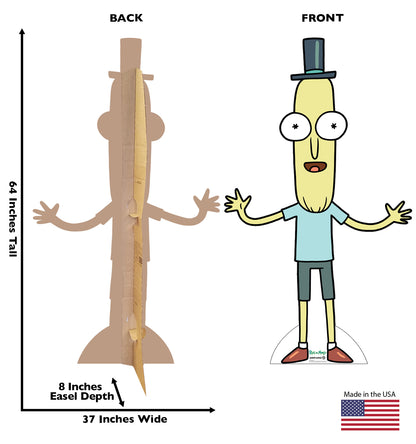Life-Size Mr. Poopy (Rick and Morty) Cardboard Cutout Standee - All Cutouts