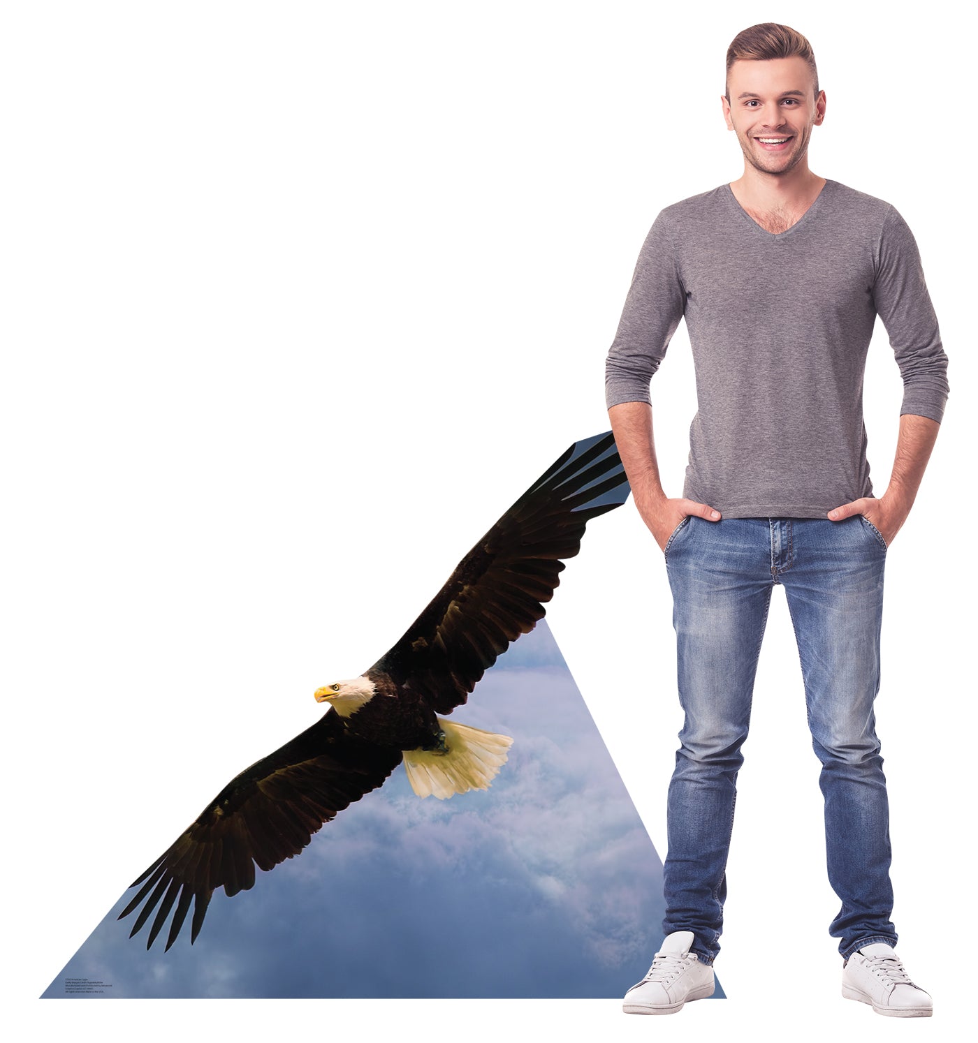 American Eagle Life-Size Cardboard Cutout - All Cutouts