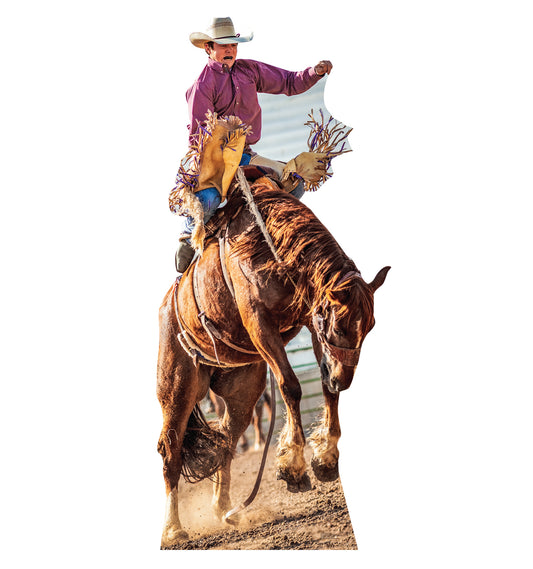 Bucking Bronco Life-Size Cardboard Cutout - All Cutouts