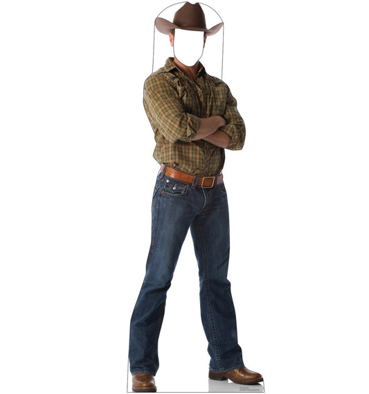 Cowboy Life-Size Cardboard Standin - All Cutouts