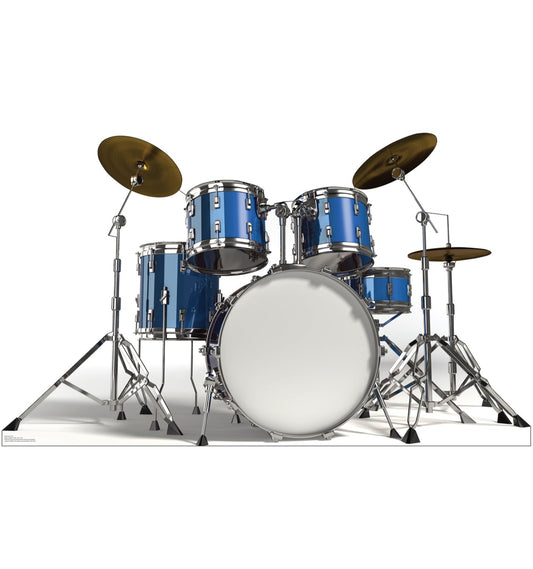Drum Set Life-Size Cardboard Cutout - All Cutouts