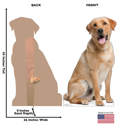 Labrador Retriever Life-Size Cardboard Cutout - All Cutouts
