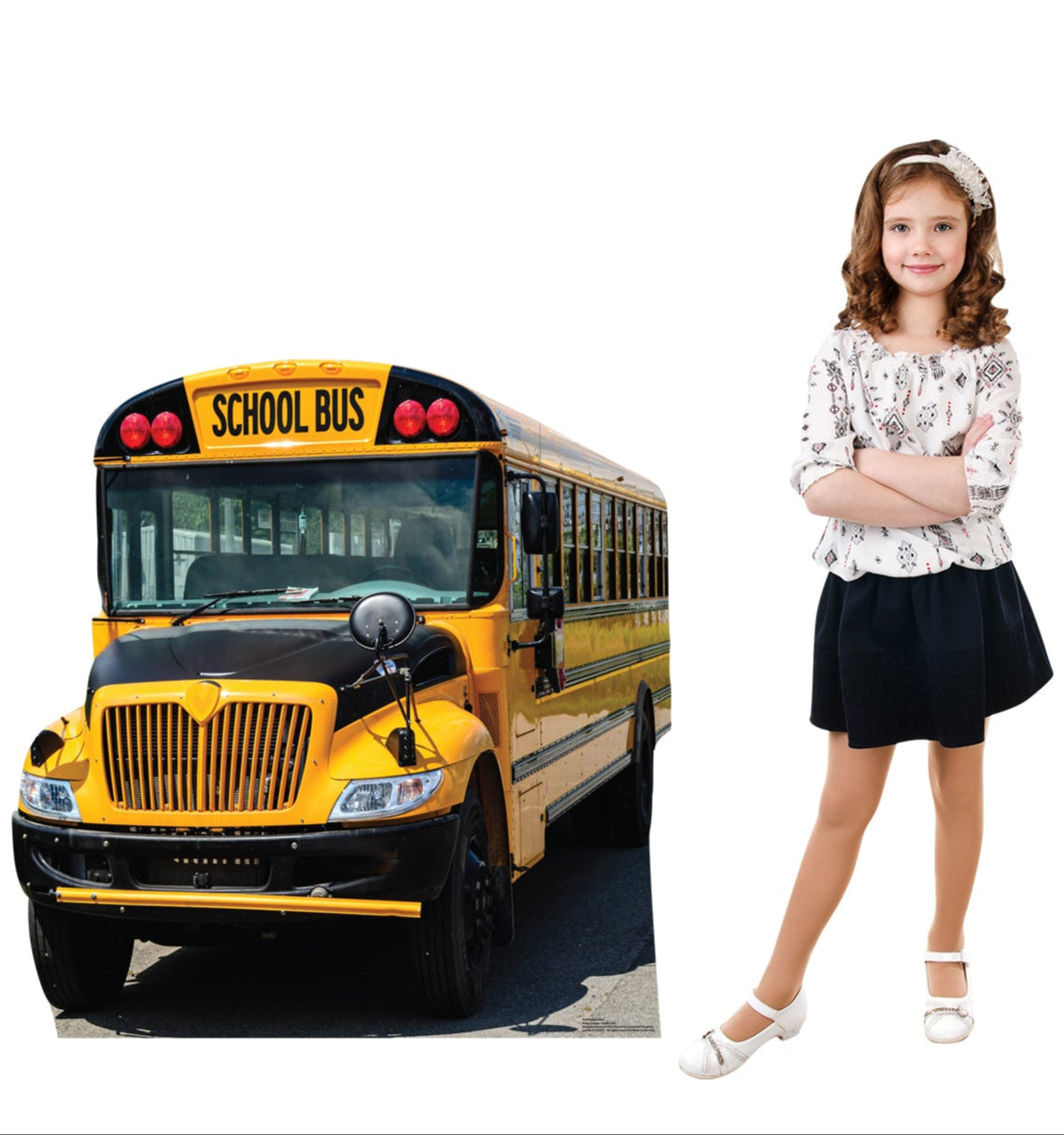 School Bus Life-Size Cardboard Cutout - All Cutouts