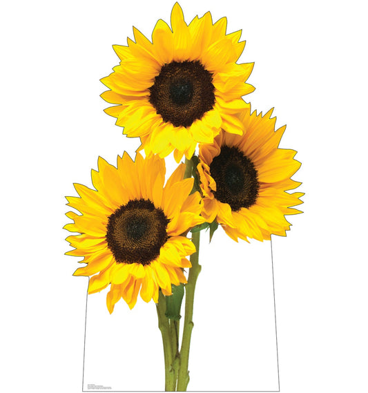 Sunflowers Life-Size Cardboard Cutout - All Cutouts