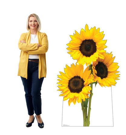 Sunflowers Life-Size Cardboard Cutout - All Cutouts