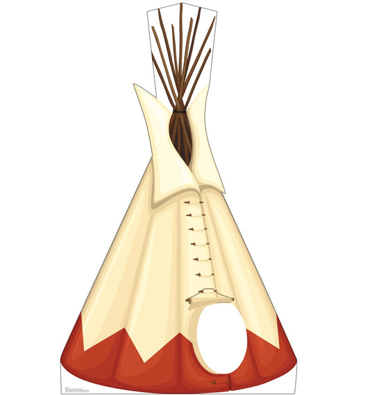 Tipi Life-Size Cardboard Cutout - All Cutouts