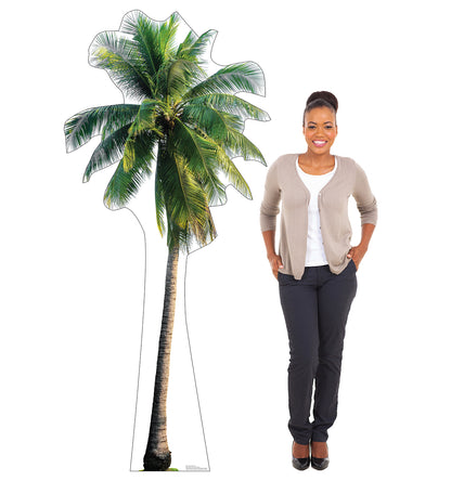 Tropical Palm Tree Life-Size Cardboard Cutout - All Cutouts