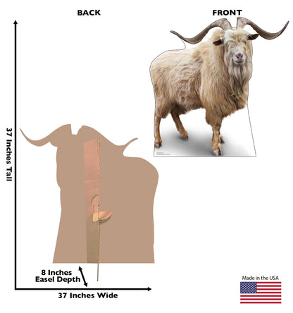 Wild Mountain Goat Life-Size Cardboard Cutout - All Cutouts