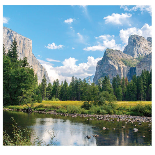 Yosemite Valley Backdrop Life-Size Cardboard Cutout