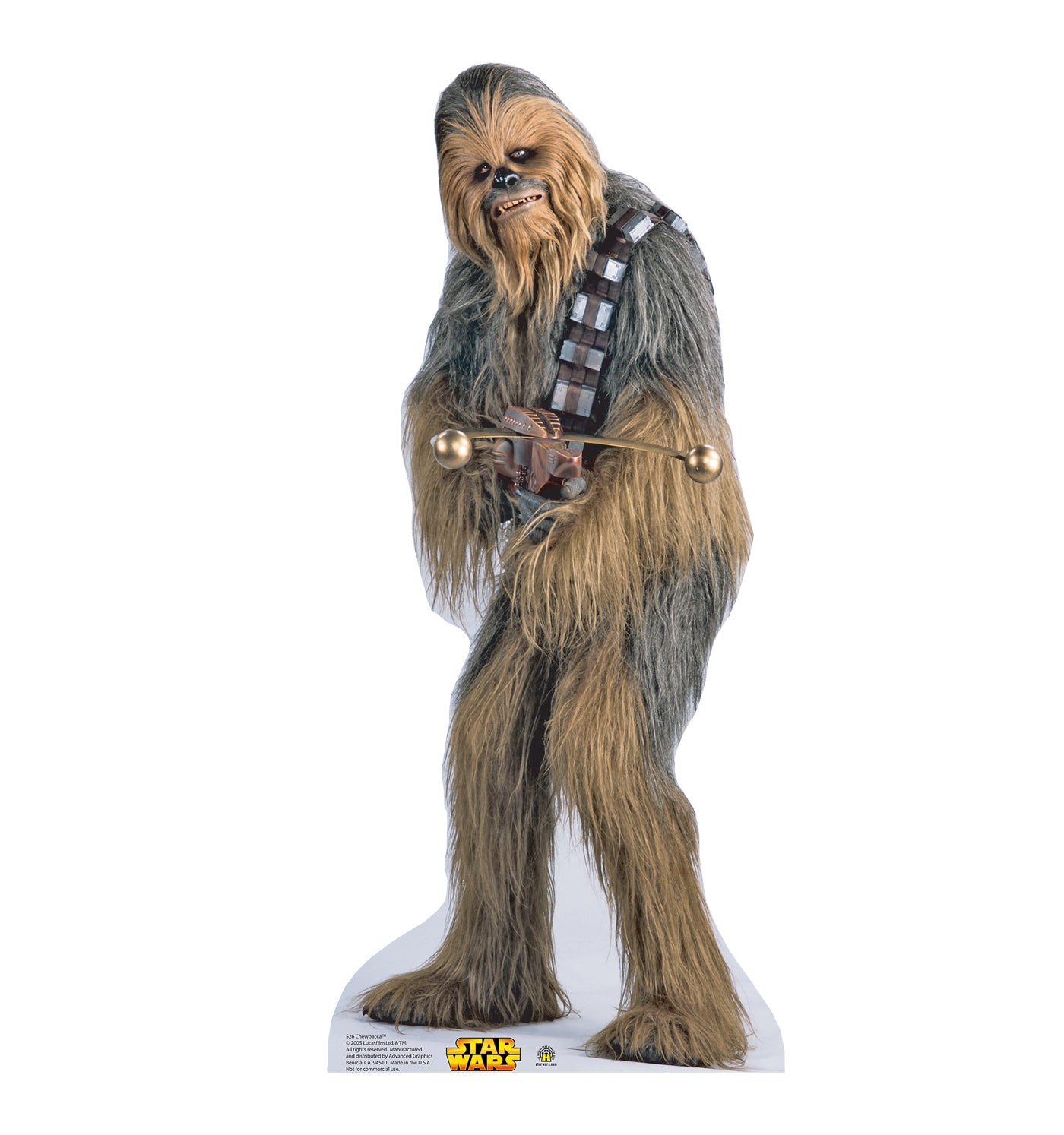 Life-size Chewbacca Star Wars Cardboard Cutout - All Cutouts